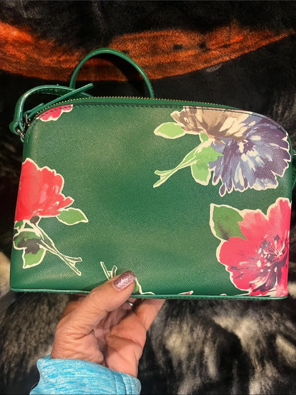 kate spade Bridgewater Drive Hanna Floral Leather Crossbody